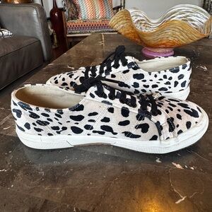 Superga 2750 Fanvelvetv Sneakers |  Dalmatian Leopard Print